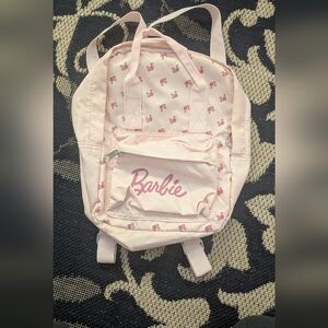 Barbie Light Pink Backpack with Flamingo Design